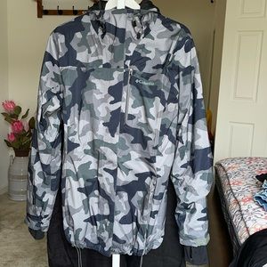 Columbia Women's Golden Grove Omni-tech Camouflage Hooded Jacket